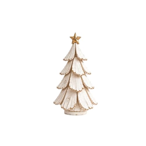 5.5'' Vintage Lighted Christmas Tree Figurine, Centerpieces for Tables - image 5