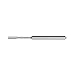 WIDIA 450222-000400 HSR Reamer with Straight Flute for Blind Holes, No Coolant, 4mm Diameter, 4mm Shank Diameter, Carbide, TiAlN Coating