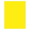Pacon Neon Multi-Purpose Paper, Yellow, 8-1/2 x 11, 100 Sheets