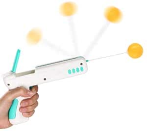 Image of Pets Empire Cat Toy Gun, Interactive Cat Toy Gun Shape Toy with Ball & Feather, Indoor Exercise Funny Cat Stick Toy 1 Piece (Color May Vary)