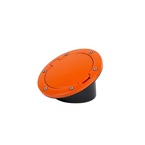 Couvercle de bouchon de carburant orange pour rénover votre Jeep