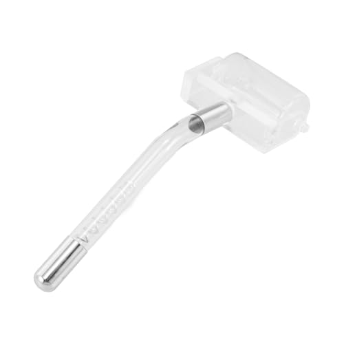 ARTIBETTER Rodillo de Vidrio Rojo para Dispositivo de Alta Frecuencia, Accesorio Facial Portátil para Cuidado Piel y Reafirmación, Repuesto Ligero Compatible Aparatos de Radiofrecuencia