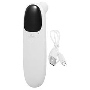 GALPADA Rechargeable PET Ear Thermometer for Dogs and Cats Non Thermometer Accurate Ear Temperature Monitor for Small Pets