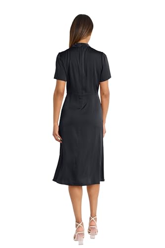 Maggy London Women's Bow Neck Midi Dress3