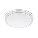 Produktbild EGLO connect LED Deckenleuchte Competa-C, Smart Home Deckenlampe, Wandlampe aus Stahl, Kunststoff, Farbe: Weiß, silber, klar Ø: 43 cm, dimmbar, Weißtöne und Farben einstellbar