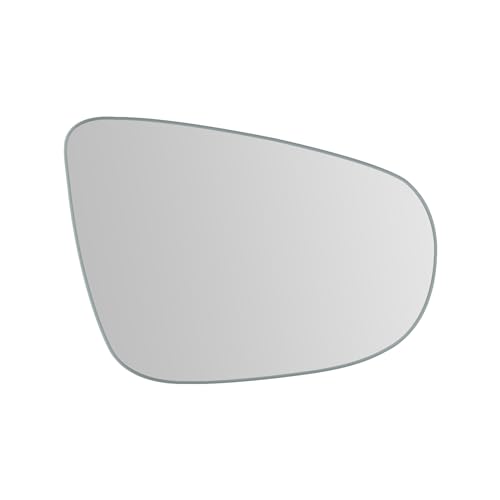 Passenger Side Mirror Replacement for Volkswagen VW MK6 Golf GTI 2010-2014, Power Heated Right Exterior Side View Mirrors Glass, with Backing Plate and Rear Holder