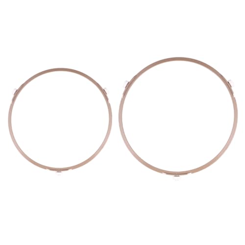 UKCOCO 2pcs Microwave Turntable Ring Microwave Plate Tray Wheel Glass Plate Support Microwave Rotary Support Microwave Rotating Ring Microwave Turntable Roller Microwave Oven Tray Plastic