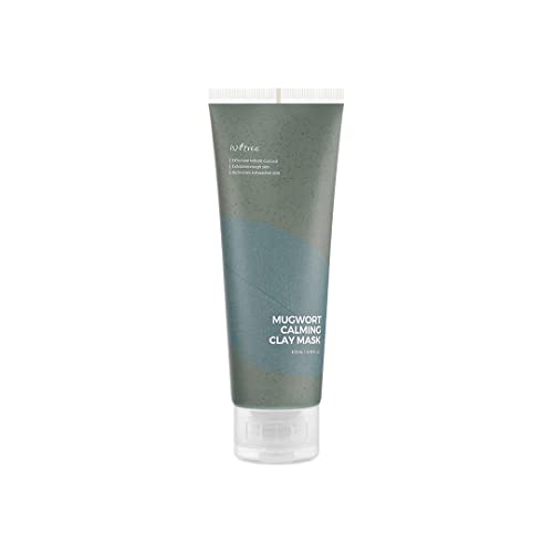 IsNtree Mugwort Calming Clay Mask 100ml, 3.38 fl.oz, 100 ml (Pack of 1)