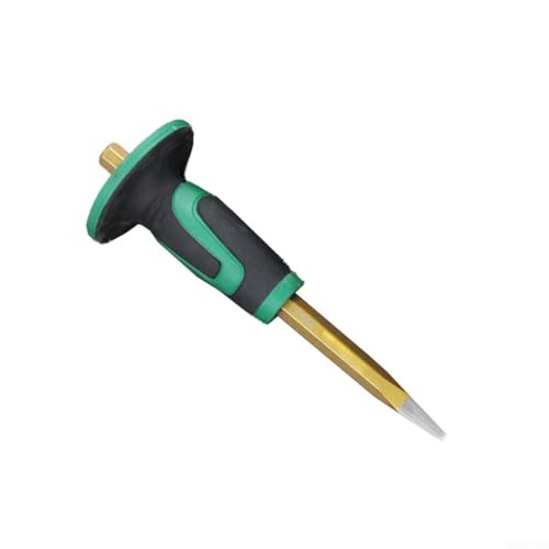 Professional Grade Pointed Head Chisel with Hand Guard for Tough Material Applications