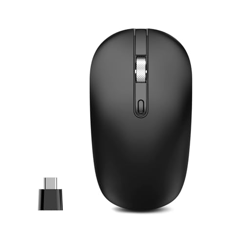 Image of cimetech Wireless Mouse USB C, Compatible with MacBook /Windows Laptop /PC /Computer