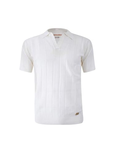 Polo Yes-Zee Beige M702 ZF00 chic décontracté pour homme moderne