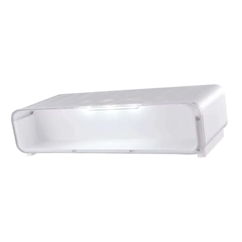 Soporte ordenador con cajón y luces LED elevador ergonómico de mesa de 51cm