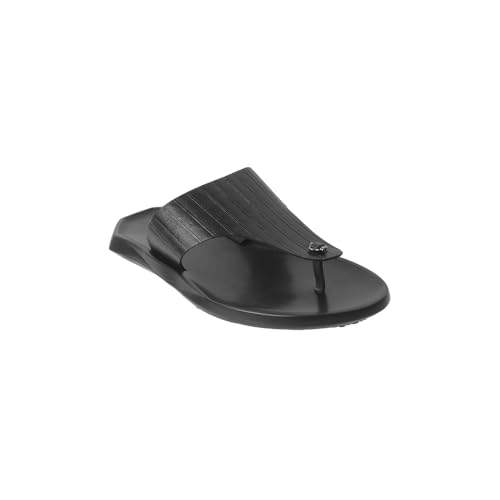 Image of Mochi Men's Faux Leather Flat Thong Chappal