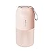 lmoikesz Humidificateur sans fil 2000mAh alimenté par batterie DC 5V 1A étanche type-c Interface diffuseur brumisateur avec lumière chaude