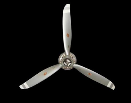 Propeller with Spinner: Cessna 210 Centurion