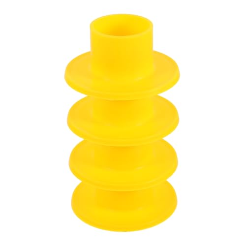 HONMEET 4pcs Plastic Foot Plates Steel Tube Foot Holder for Children's Playgrounds Easy to Install