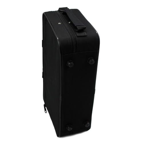 TOGEVAL Multi-functional Clarinet Storage Bag Oxford Cloth Black Case for Musicians