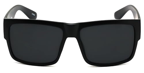 Large Square CHOLO Sunglasses Super Dark OG LOCS Style GANGSTER Style Black NEW3
