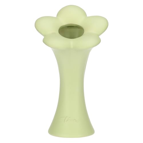Il vaso monofiore in ceramica medio è una bomboniera elegante che celebra la bellezza del quotidiano con semplice, ma profonda, eleganza