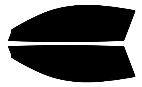 True Line Automotive Precut Window Tint Kit Compatible with Ford Mustang Coupe 2015-2023 - Customizable Front Sides - Front Car Window Tint - Pre Cut Window Tint for Car Windows - Tint Kit