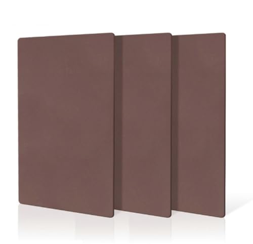 HOTWE Black Tattoo Practice Sheet - 3Pcs Double Sides Blank Fake Skin for Tattooing, Eyebrow...