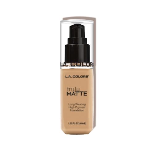 Image of L.A. COLORS Truly Matte Foundation, Natural CLM352