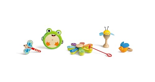 Hape Kit rítmico ideal para tardes de música en familia y juego sensorial en casa
