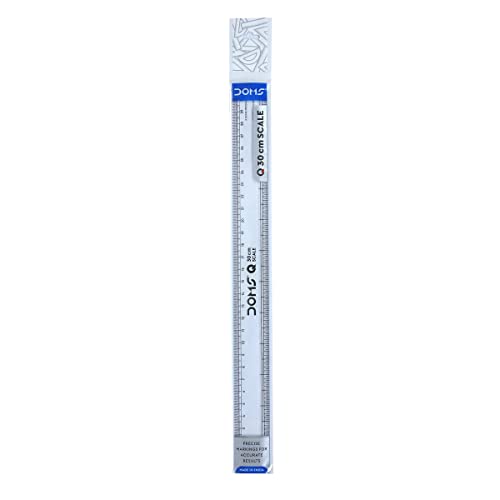 Regla Transparente Doms Q Series 30 cm Pack 10 Piezas miniatura 3