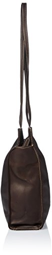 Bolso tipo Tote Urban de cuero genuino artesanal miniatura 3