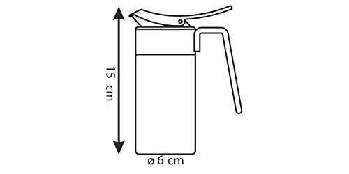 Foto von Tescoma Milchkännchen Sahnekännchen 225 ml CLUB, Transparent/Silber