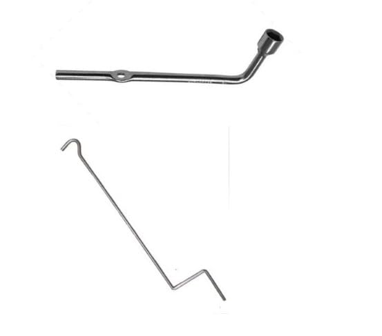 Heavy Duty 21mm L-Type Wheel Spanner (with Hole) with Jack Rod – Durable Car Wheel Nut Wrench Combo for Tyre Removal & Replacement – Suitable for Bolero, Pikup, Scorpio, Innova, Crysta, Xylo, etc.-image-38