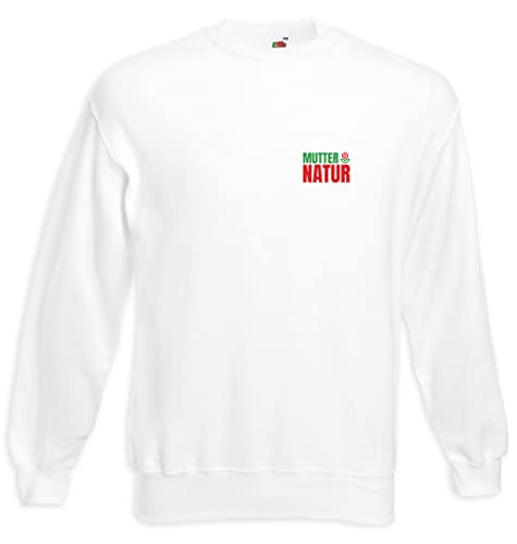 Sweat-shirt Pull Mutter Natur Urban Backwoods en molleton premium