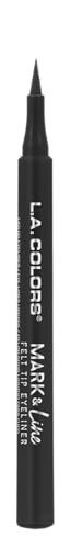 L.A. COLORS Mark & Line Felt Tip Eyeliner, Black CLE823