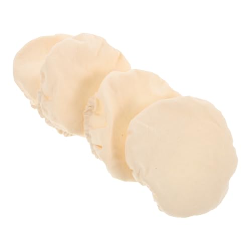 Balacoo 4 Piezas Tapas De Tarros De Conservas Pruebas Fundas De Tela para Tarros Lata De Pan Tarros De Boca Ancha Campana De Pan De Masa Fermentada Tarros De Cristal Contenedor De Pan Paño