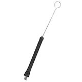 MAGICLULU Einstellbare Edelstahl drahtbürste Schlagzeugbesen mit Ausziehbarem Griff Langlebiges Jazz percussion zubehör für Anfänger und Professionelle Schlagzeuger für Verschiedene