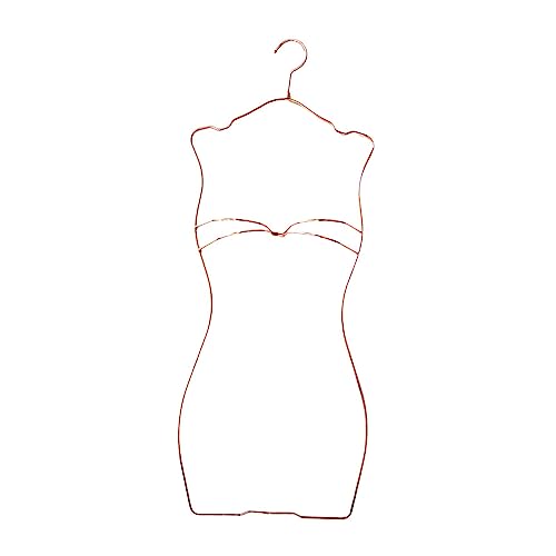 DimyFew Présentoir pour Lingerie et Maillots de Bain, Présentoir pour Maillots de Bain en Magasin, Or Rose