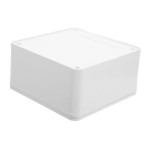 Kisangel Caja Derivación Estanca de PVC Resistente al Agua para Proyectos Eléctricos Exteriores Caja Superficie Práctica y Segura para Conexiones y Empalmes