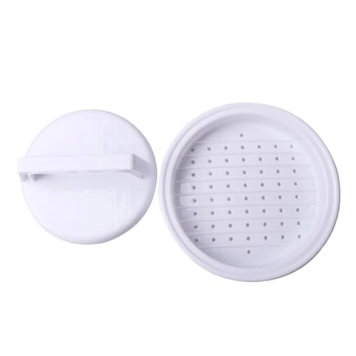 WUYXTO Prensa de Hamburguesas Forma Redonda, Molde plástico for Hacer, Carne, Parrilla Ternera, Herramienta Cocina, 2 uds para Hamburguesas
