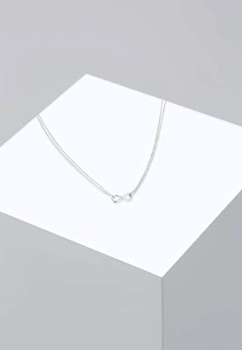 Collier infinity argent 925 sterling Elli bijou tendance - 7