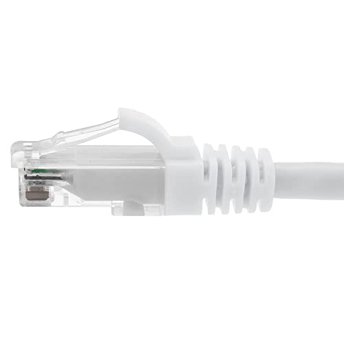 Navepoint Ethernet Patch Cable Cat6A, Utp, 24Awg, 0.5 Ft, 10 Pack, White #TOP1