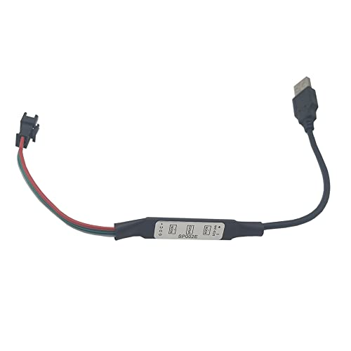 Controlador Mini USB 3Key para LED WS2811 WS2812B SK6812RGB miniatura 3
