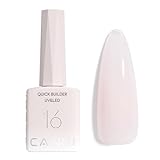 CANNI Gel Construction Ongle UV Quick Builder Gel natur couleur Rose clair Light Pink Vernis Gel UV Semi Permanent pour Réparation de Manucure Kit Manucure Nail Extension