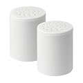 2Pcs 20 Stage Shower Filter Replacement Cartridge, Shower Head Filter Refill for Hard Water Chlorine Heavy Metal, Fit Any Similar Design Shower Water Filter