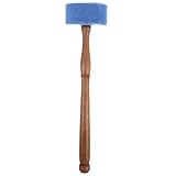 COOPHYA Wooden Singing Bowl Mallet with Felted Handle for Meditation Ergonomic Gong Mallet for Enhanced Resonance and Sound for Spiritual Gatherings and Mindfulness Sessions