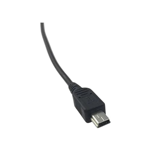 1pcs Micro Mini USpB Male Power Cable 5Pin Black Charging Data Transmission C0innector with 1 Trackier Metier Wire New 2026 High for Reliable Electronic Component, Precision, Stable Performance
