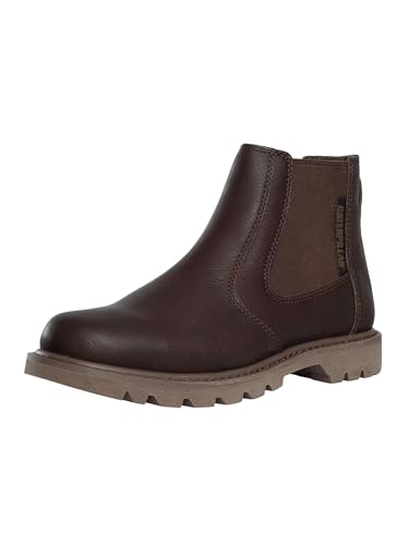 Caterpillar Hombre Botas De Cuero Chelsea Colorado 2.0, Brown, 41 EU