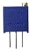 Bourns 3296Y-1-201LF TRIMMER; CERMET; REST 200 OHMS; PCB; 25 TURNS; PWR-RTG 0.5W