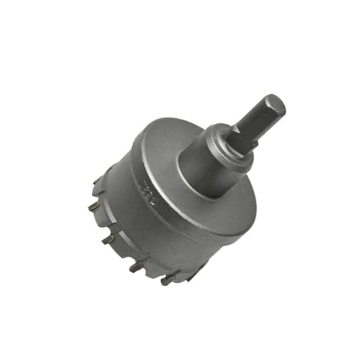 Juego de brocas avellanadoras de carburo de 10 piezas, medidas de 16 a 53 mm, para acero inoxidable, hierro fundido, chapas de acero y aleaciones de aluminio, uso DIY miniatura 4