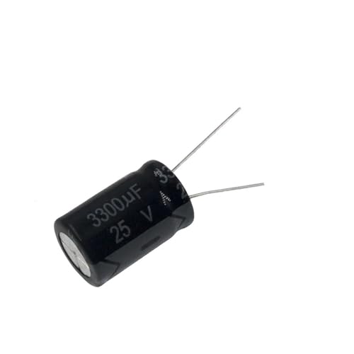 Condensateurs 3300uF 25V radiaux en aluminium pour circuits électroniques (Lot de 20)