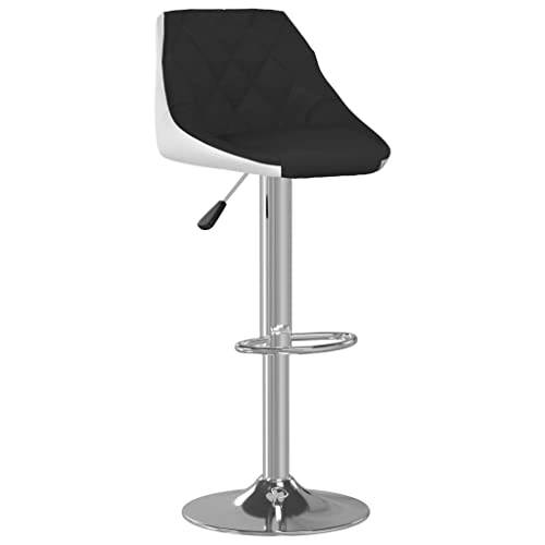 Tabourets de bar en cuir synthétique de qualité supérieure lot de 2 - 4